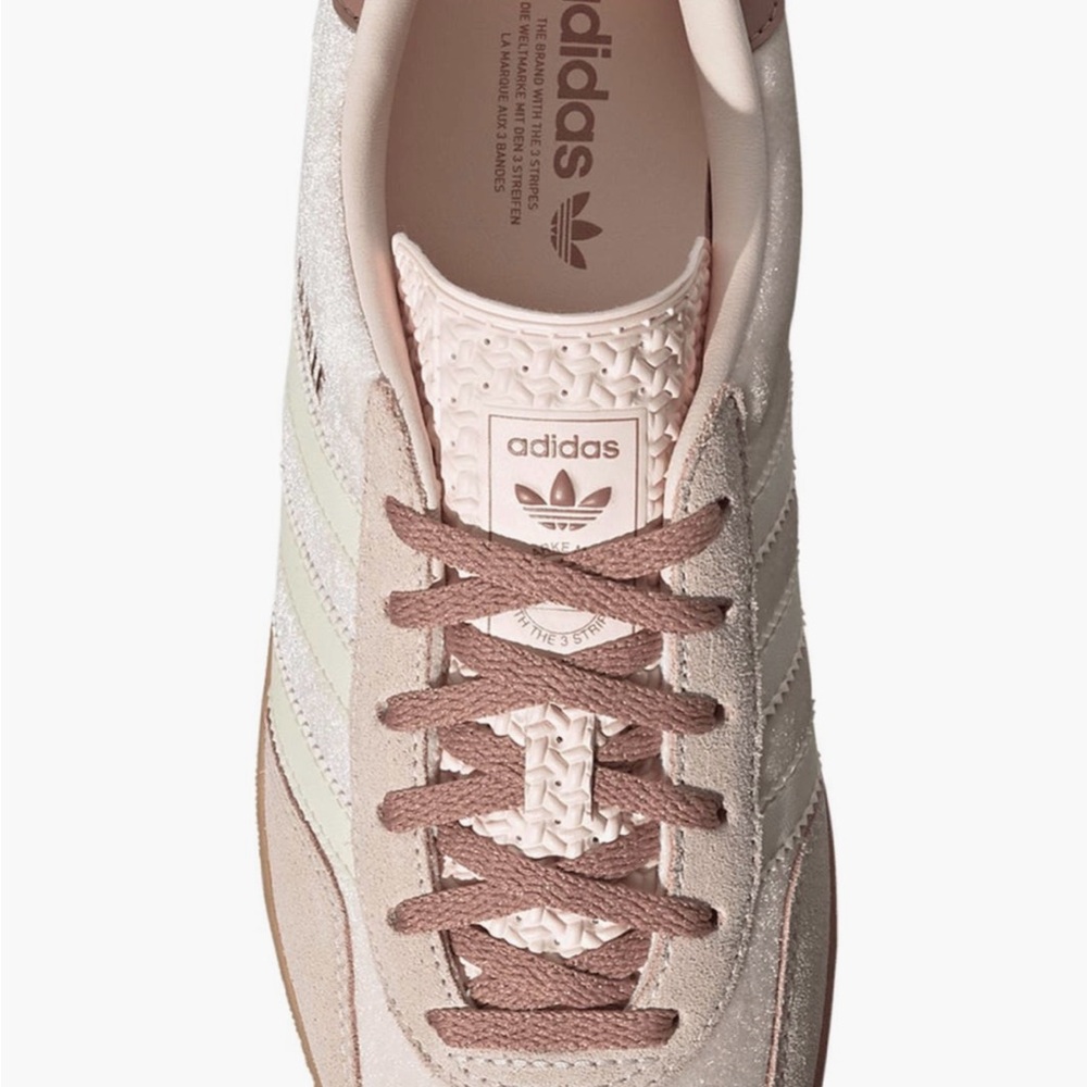 ADIDAS Gazelle Indoor Shoes | size W6.5 | Wonder Quartz/ Warm Clay/Gum - Picture 2 of 13